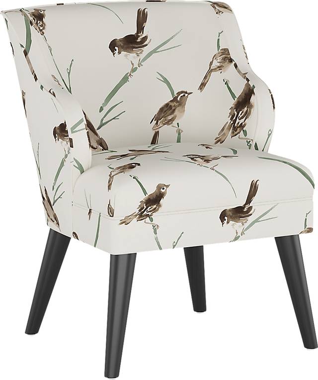 Sweet Comfort Cream Accent Chair - Thumbnail - Image 1