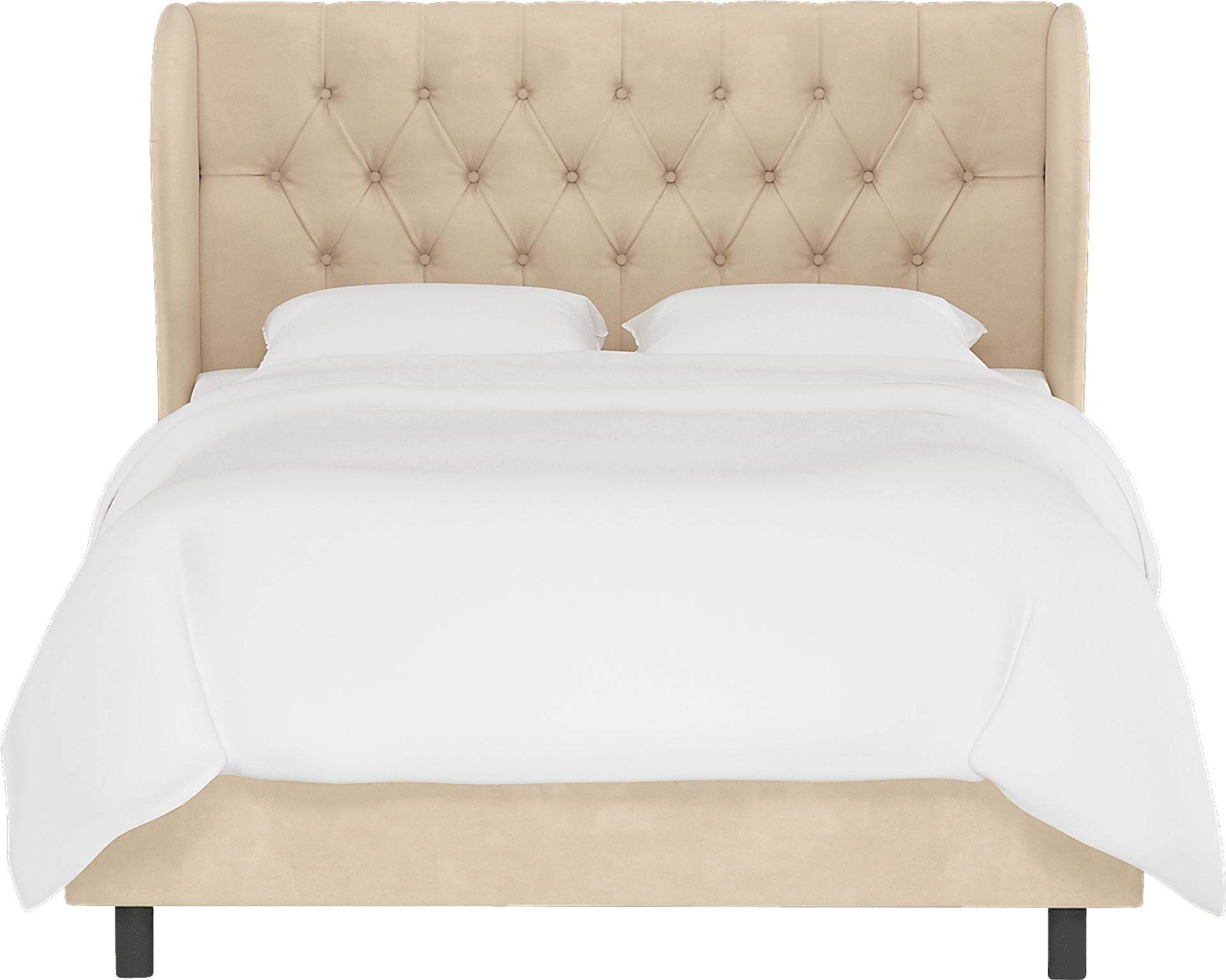 Kids Sweet Comfort Linen Twin Upholstered Bed - Image 2