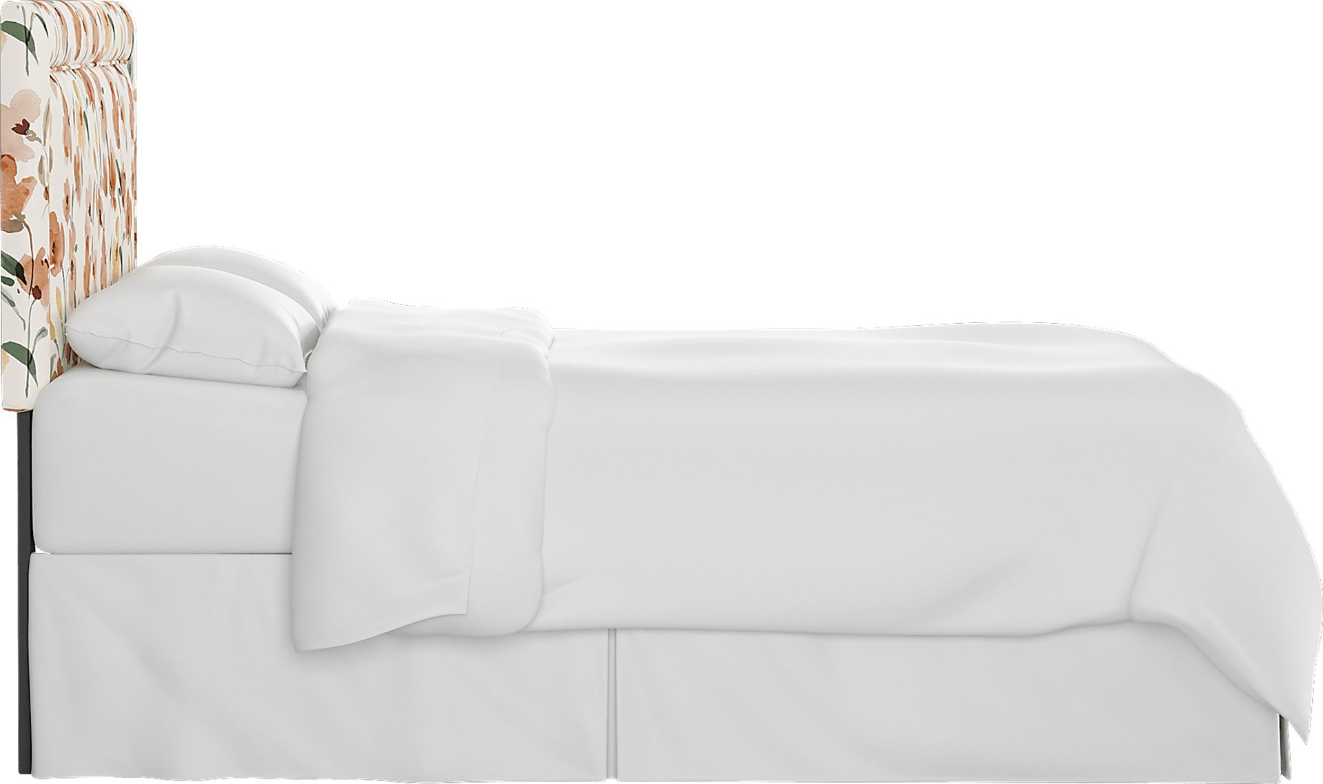 Kids Sweet Plains Cream Full Upholstered Headboard - Image 3