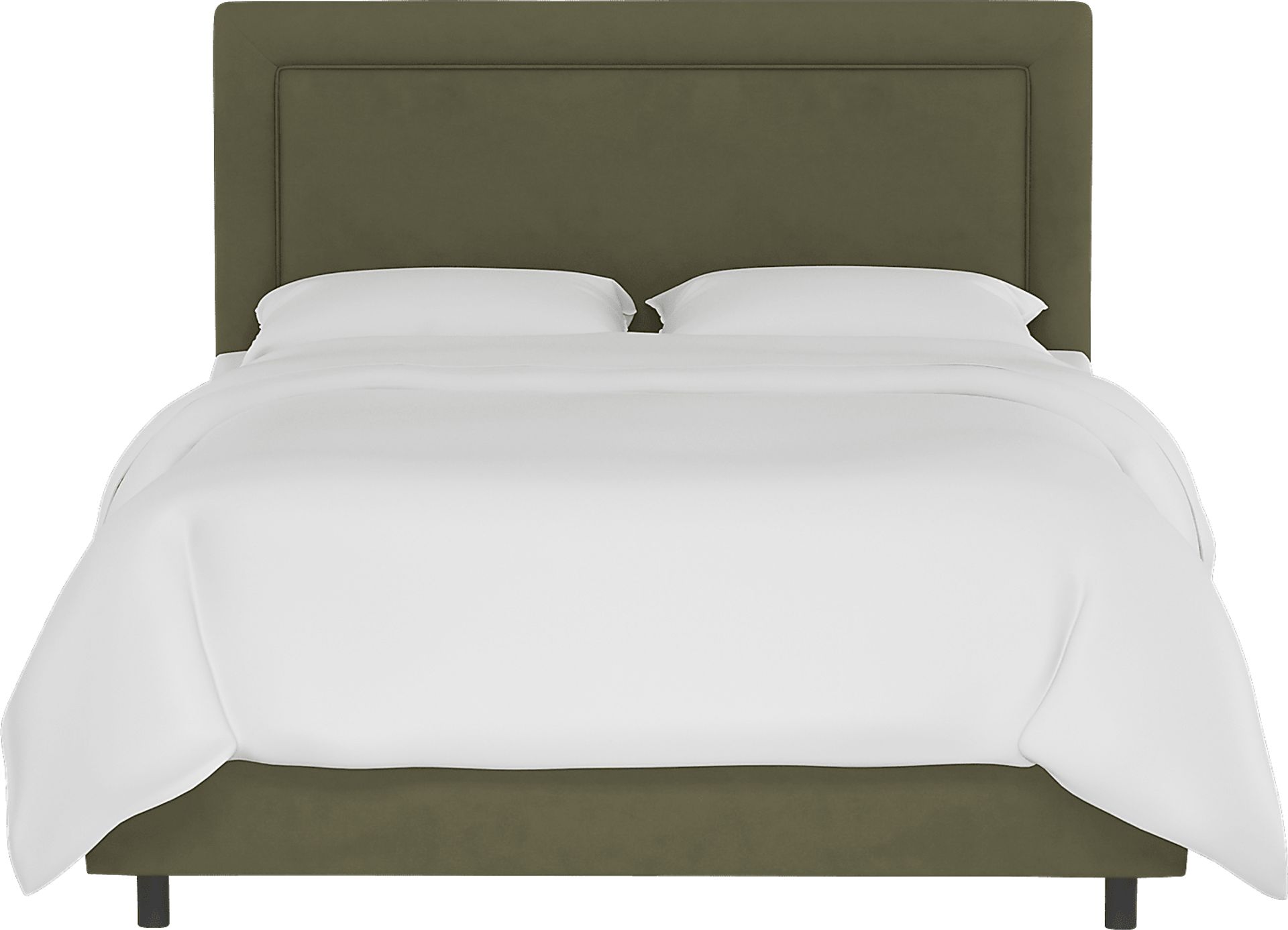 Kids Sweet Plains Green Full Upholstered Bed - Image 2