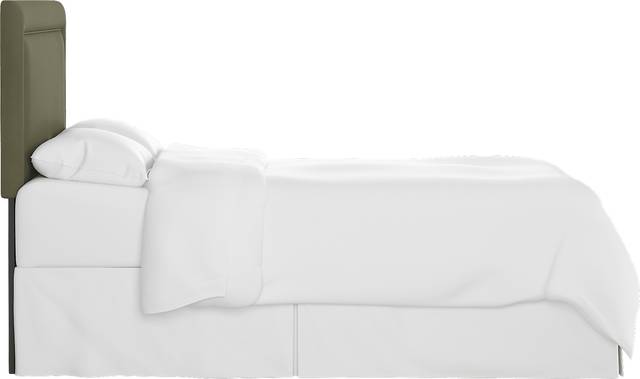 Sweet Plains Green Queen Upholstered Headboard - Thumbnail - Image 3