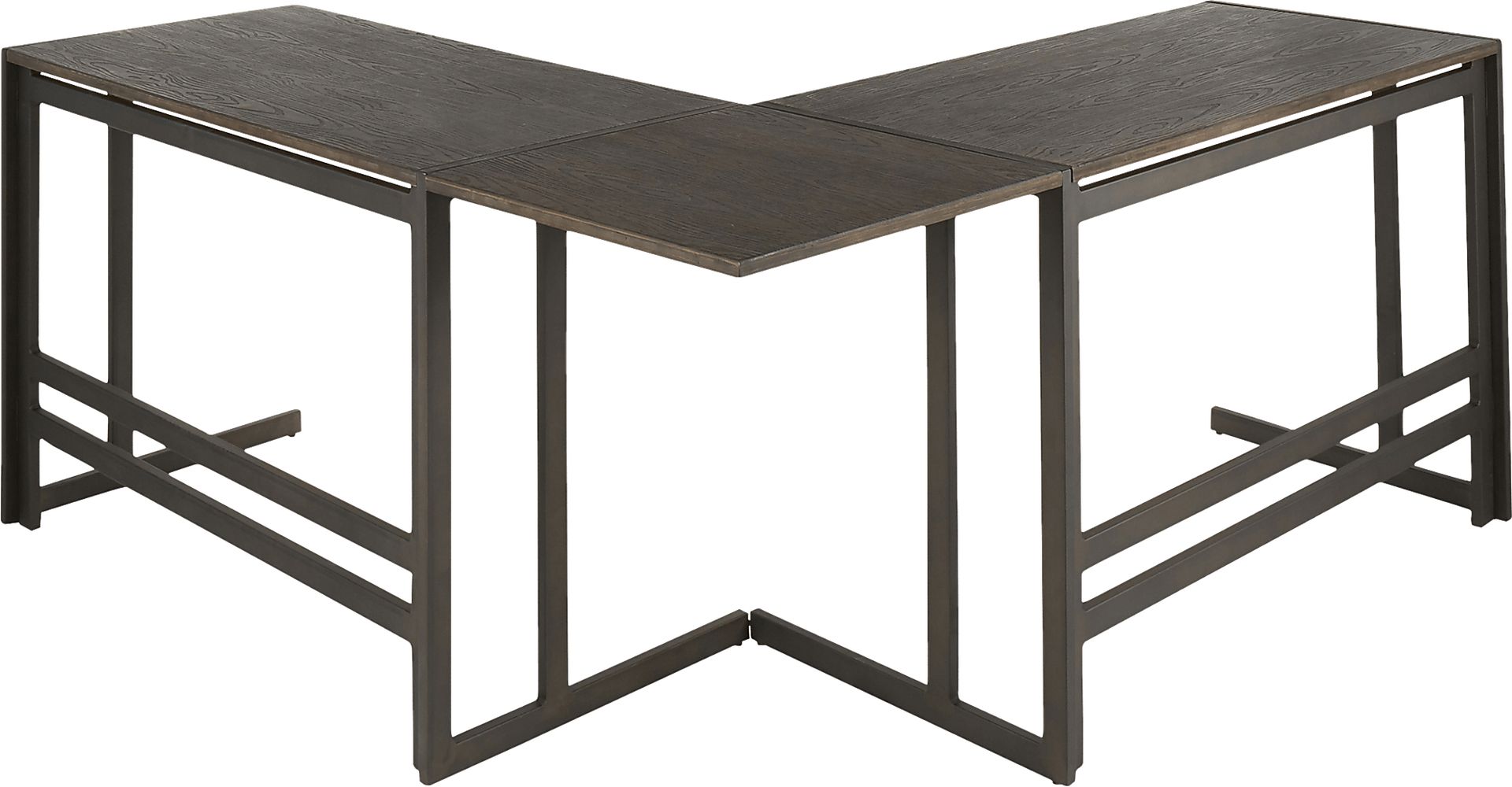 Sweetbriar Espresso L-Shaped Computer Desk - Image 3