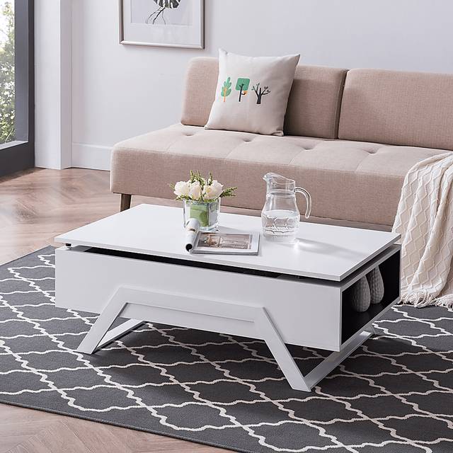 Sweetbriar White Cocktail Table - Thumbnail - Image 4