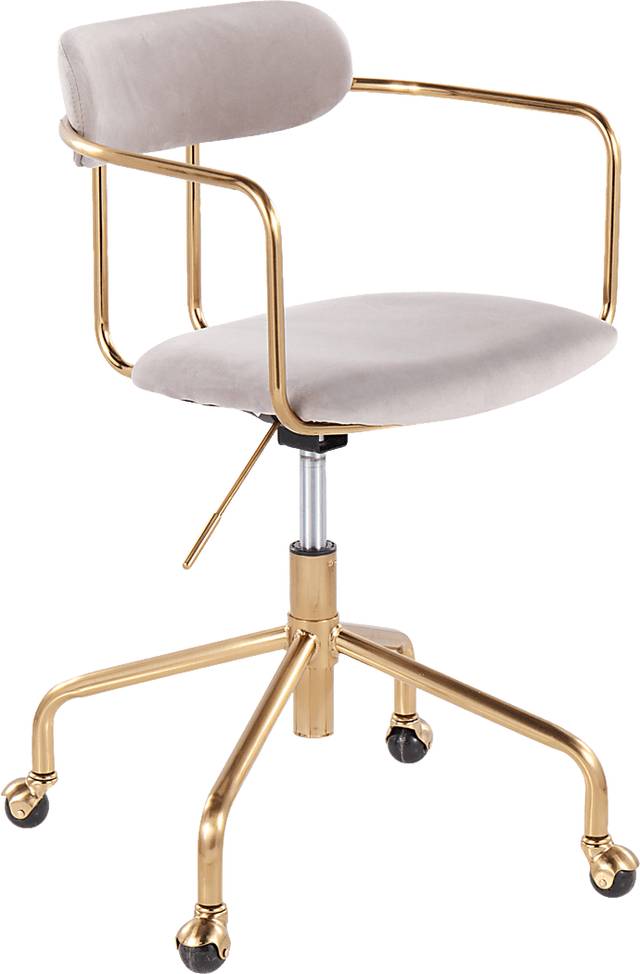 Sweetshade Silver Office Chair - Thumbnail - Image 1