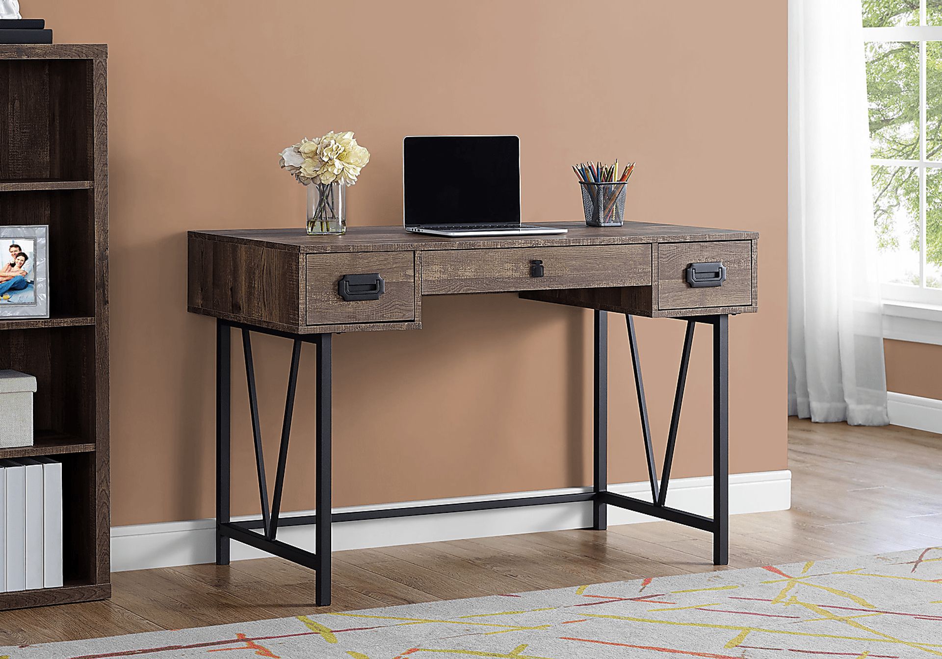 Swelfling Brown Desk - Image 2