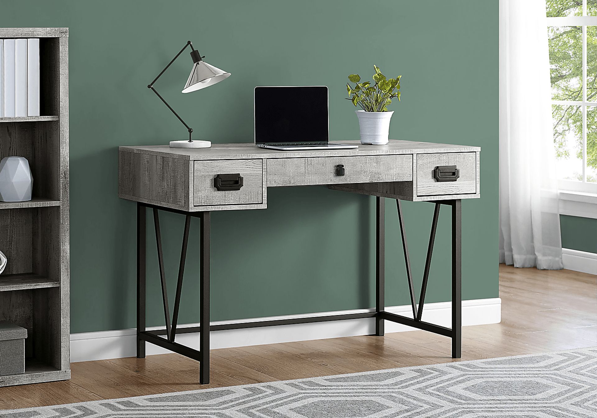 Swelfling Gray Desk - Image 2