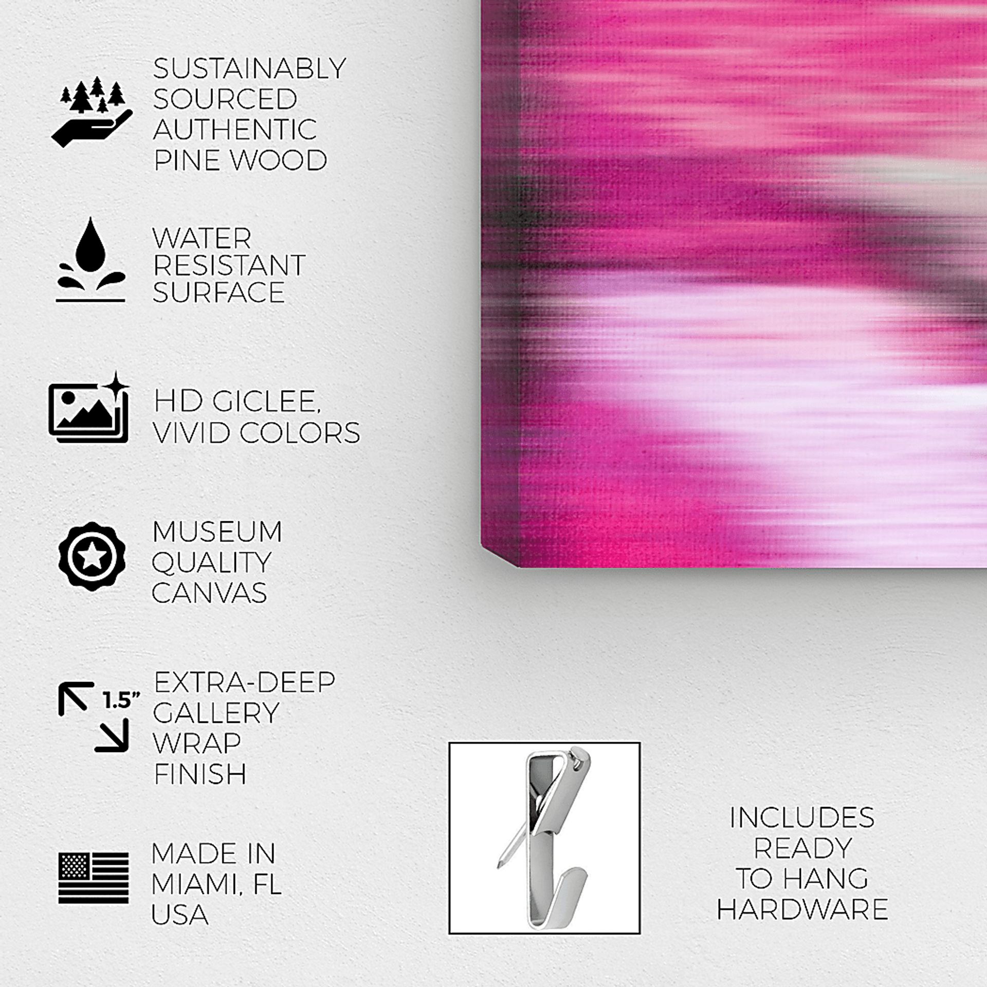 Swift Streams Pink Artwork - Image 3