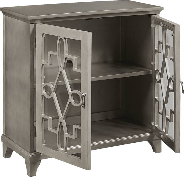Swiftwater Silver Accent Cabinet - Thumbnail - Image 2