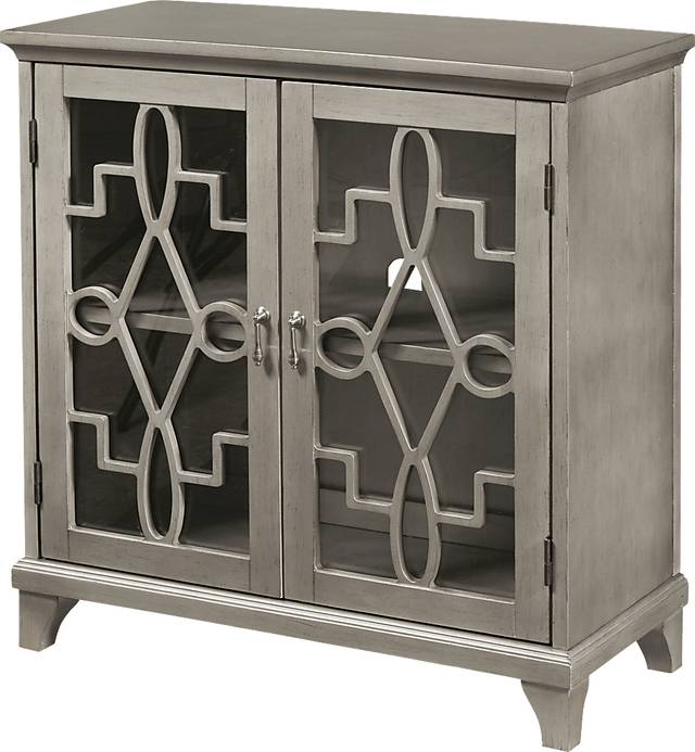 Swiftwater Silver Accent Cabinet - Thumbnail - Image 3