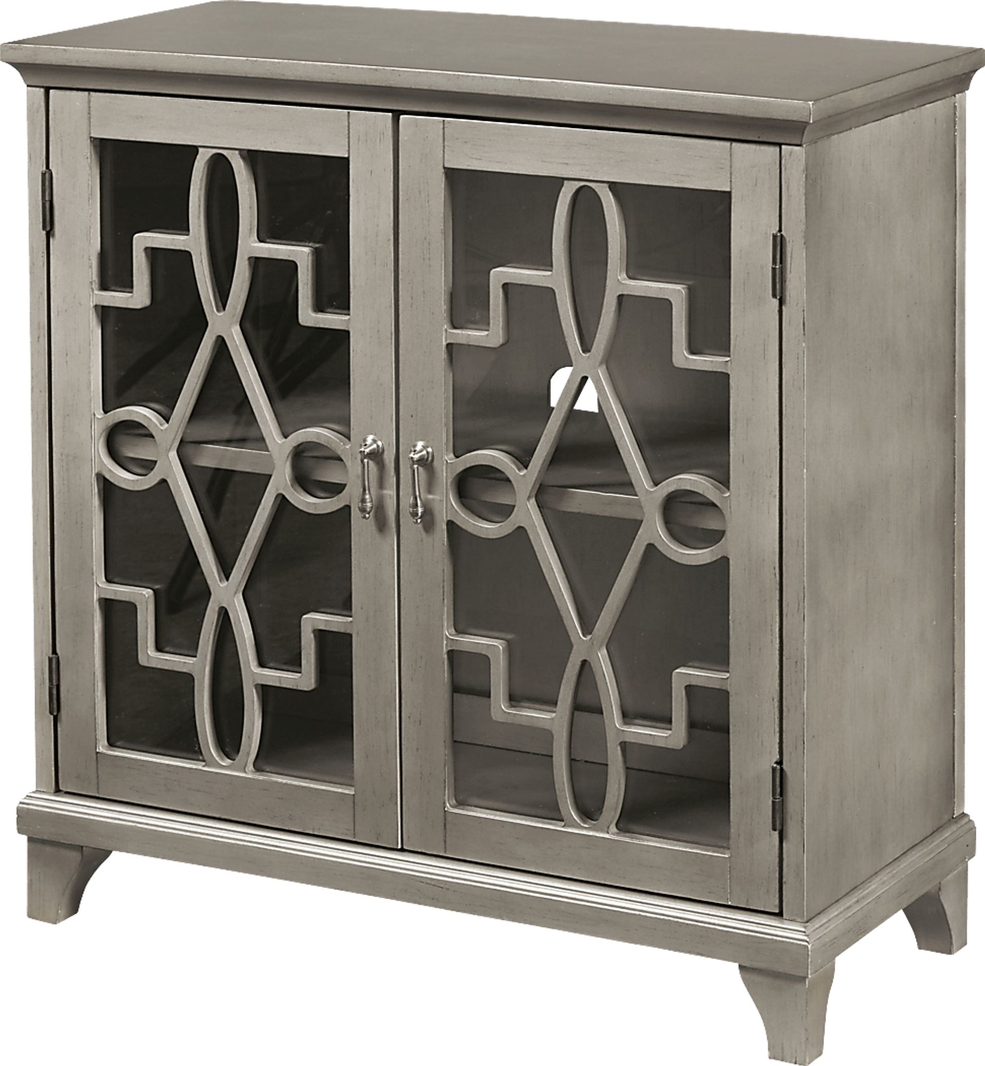 Swiftwater Silver Accent Cabinet - Image 3