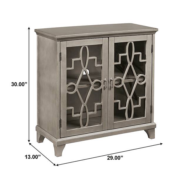 Swiftwater Silver Accent Cabinet - Thumbnail - Image 9