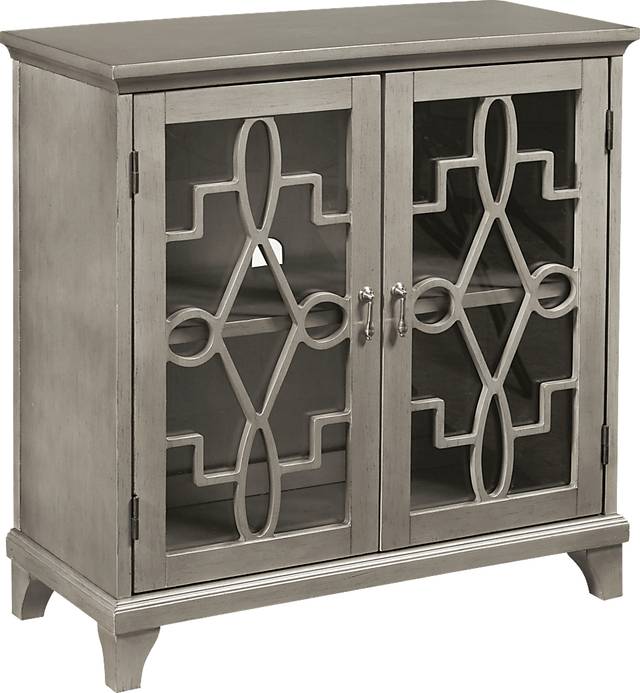 Swiftwater Silver Accent Cabinet - Thumbnail - Image 1