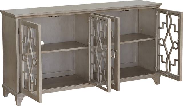 Swiftwater Silver Large Accent Cabinet - Thumbnail - Image 2