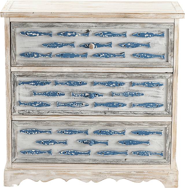 Swimelle White Accent Cabinet - Thumbnail - Image 1
