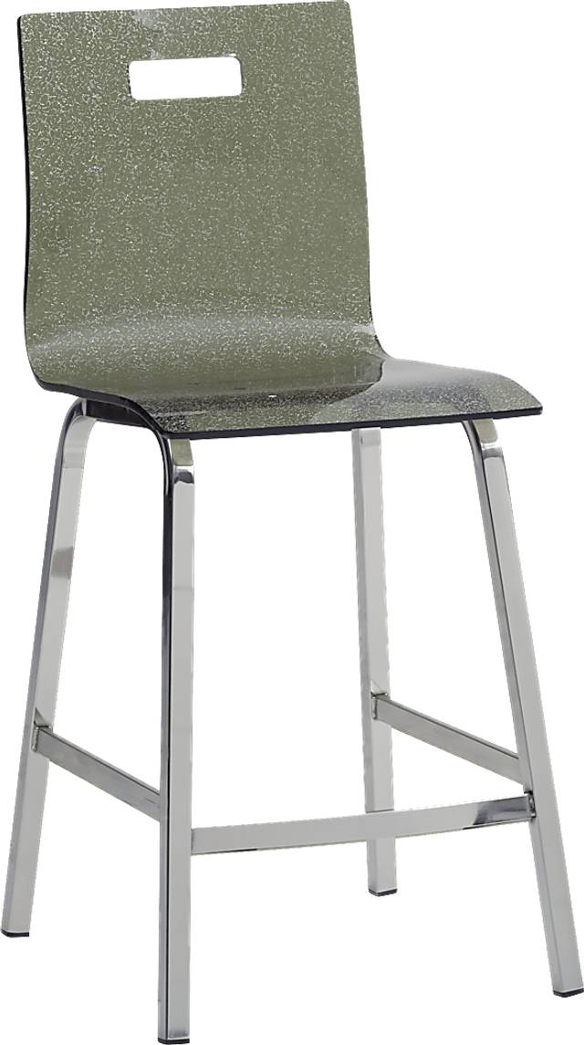 Swinton Black Counter Height Stool - Thumbnail - Image 1