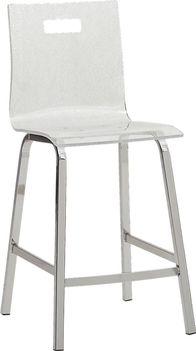Swinton White Counter Height Stool - Thumbnail - Image 1