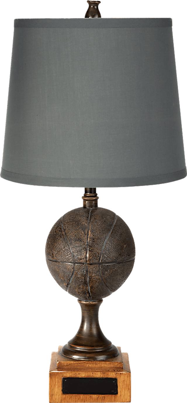 Kids Swish! Gray Lamp - Thumbnail - Image 1