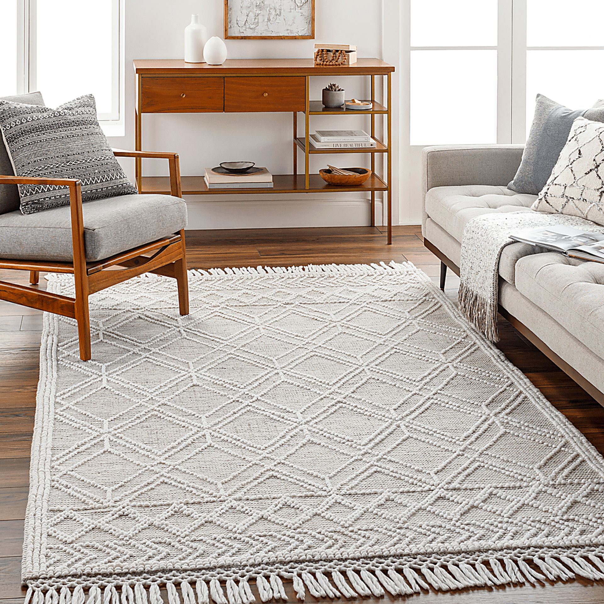 Swithland I Cream 8' x 10' Rug - Image 2