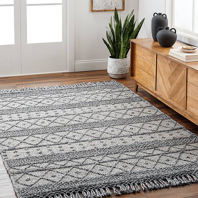 Swithland II Charcoal 6' x 9' Rug - Thumbnail - Image 2