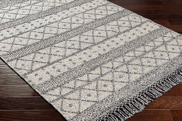 Swithland II Charcoal 6' x 9' Rug - Thumbnail - Image 7