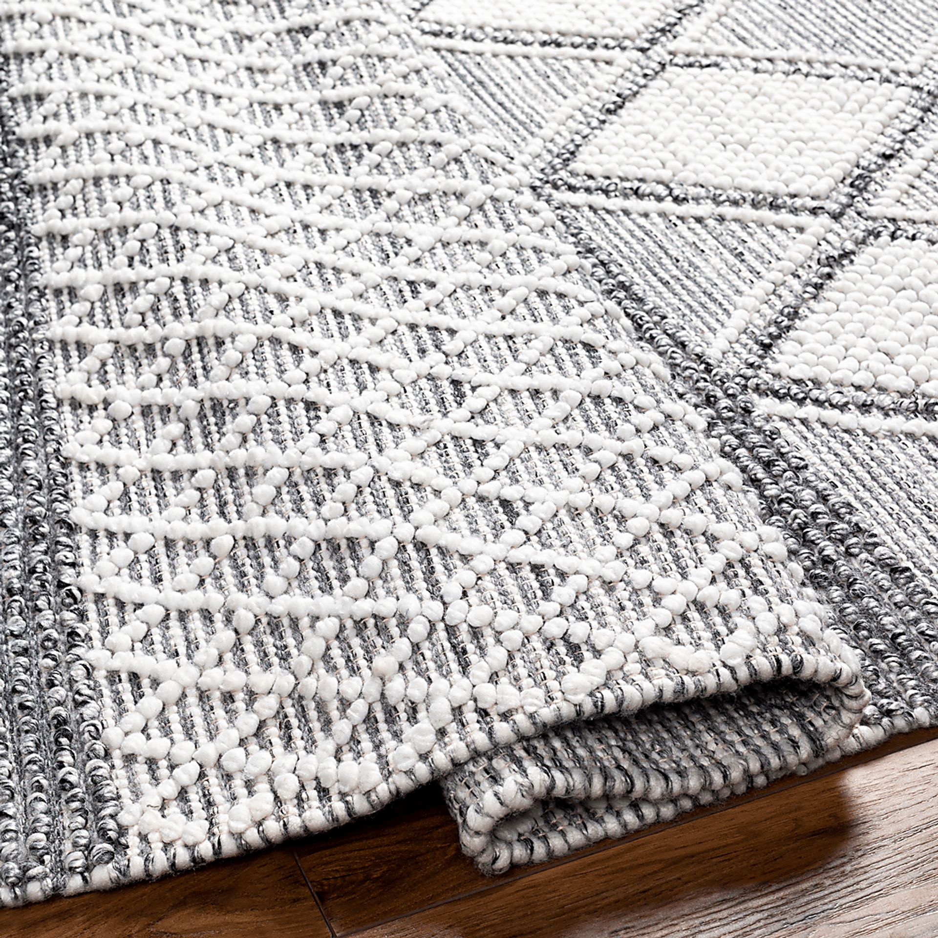 Swithland III Gray 6' x 9' Rug - Image 3