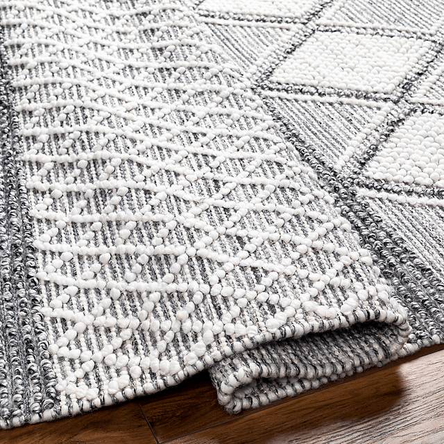Swithland III Gray 8' x 10' Rug - Thumbnail - Image 3