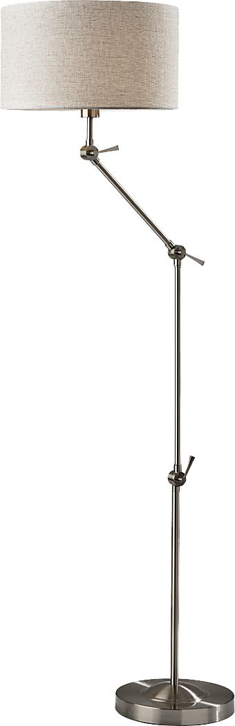Swoope Isle Steel Floor Lamp