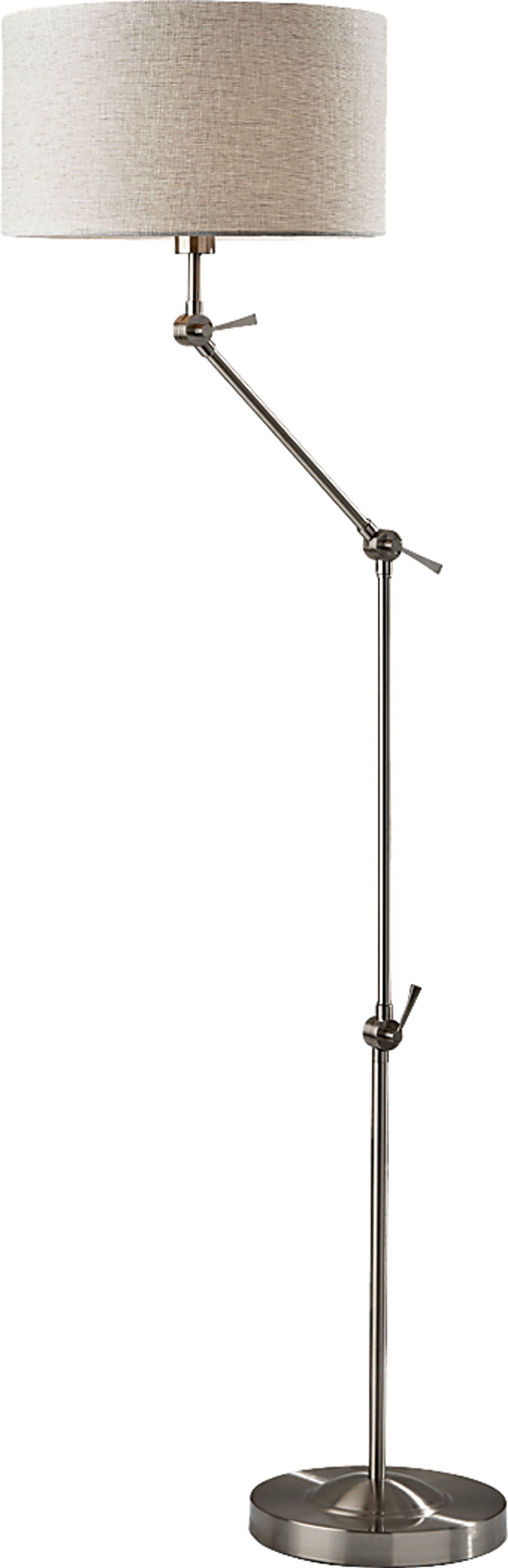Swoope Isle Steel Floor Lamp - Image 1