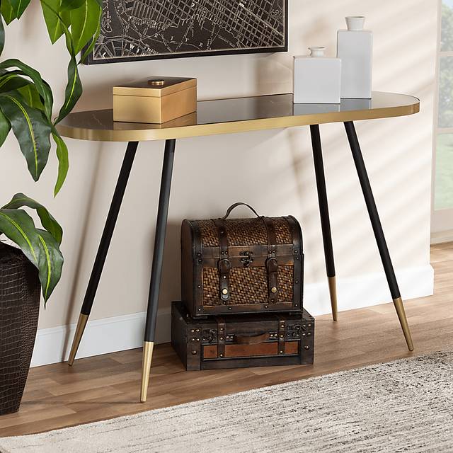 Swordfern Black Sofa Table - Thumbnail - Image 5