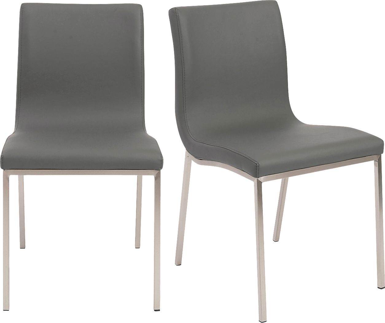 Swygert I Gray Dining Chair, Set of 2