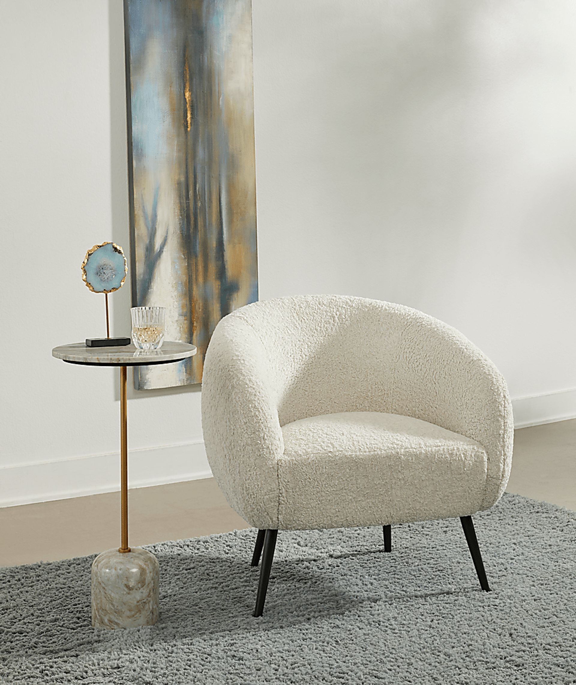 Swymer White Accent Table - Image 6