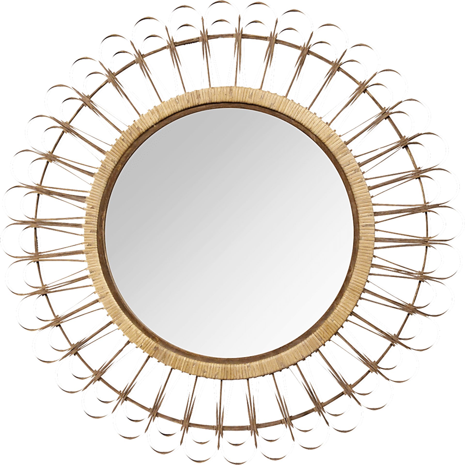 Sydelle Natural Mirror - Image 1