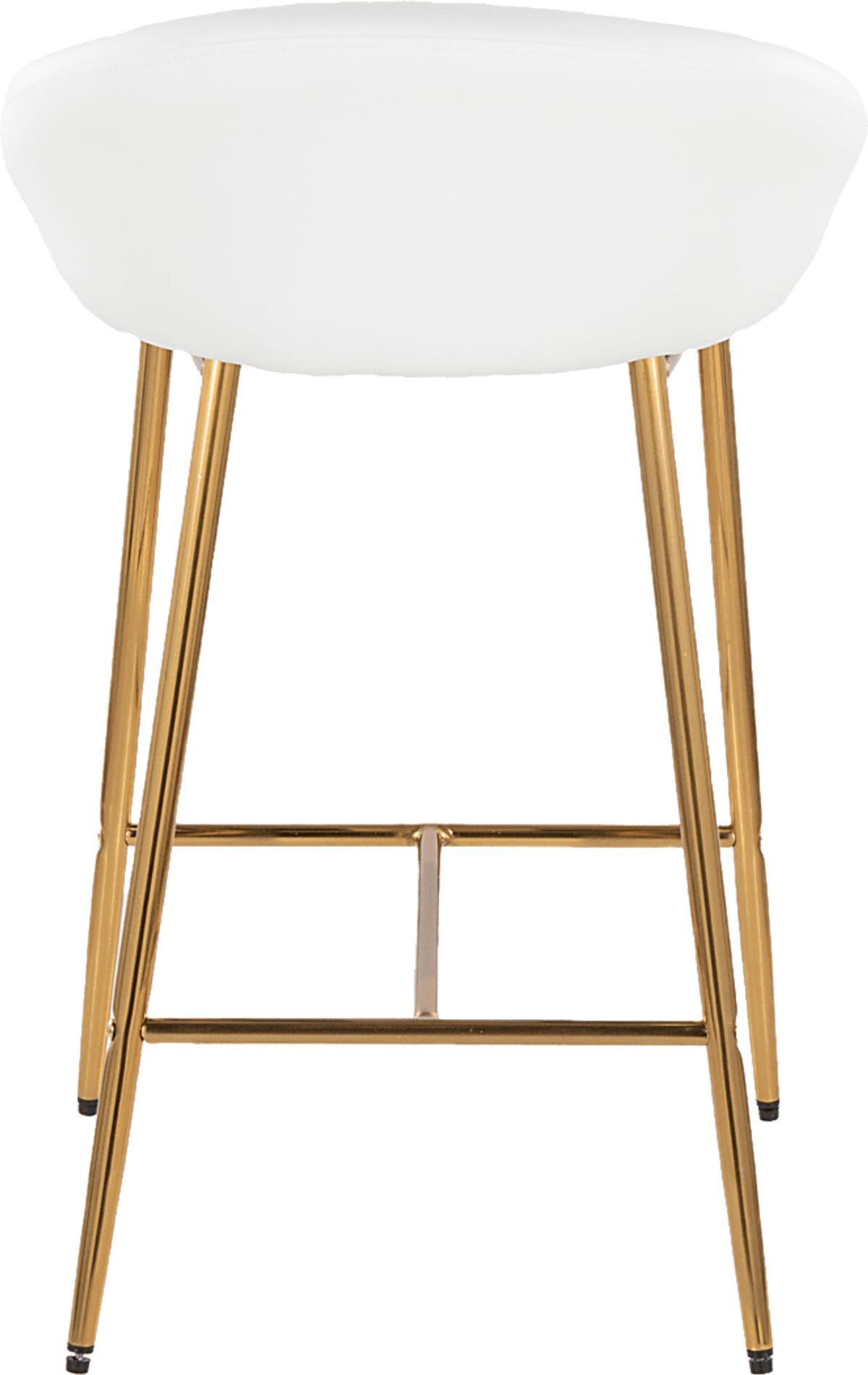 Sydenham Gold Colors,Metal White Counter Stool, Set Of 2 | Rooms to Go