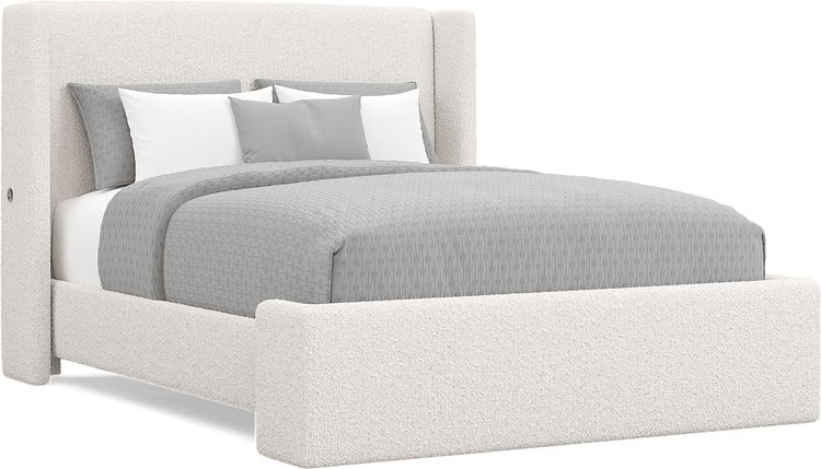 3 pc queen upholstered bed