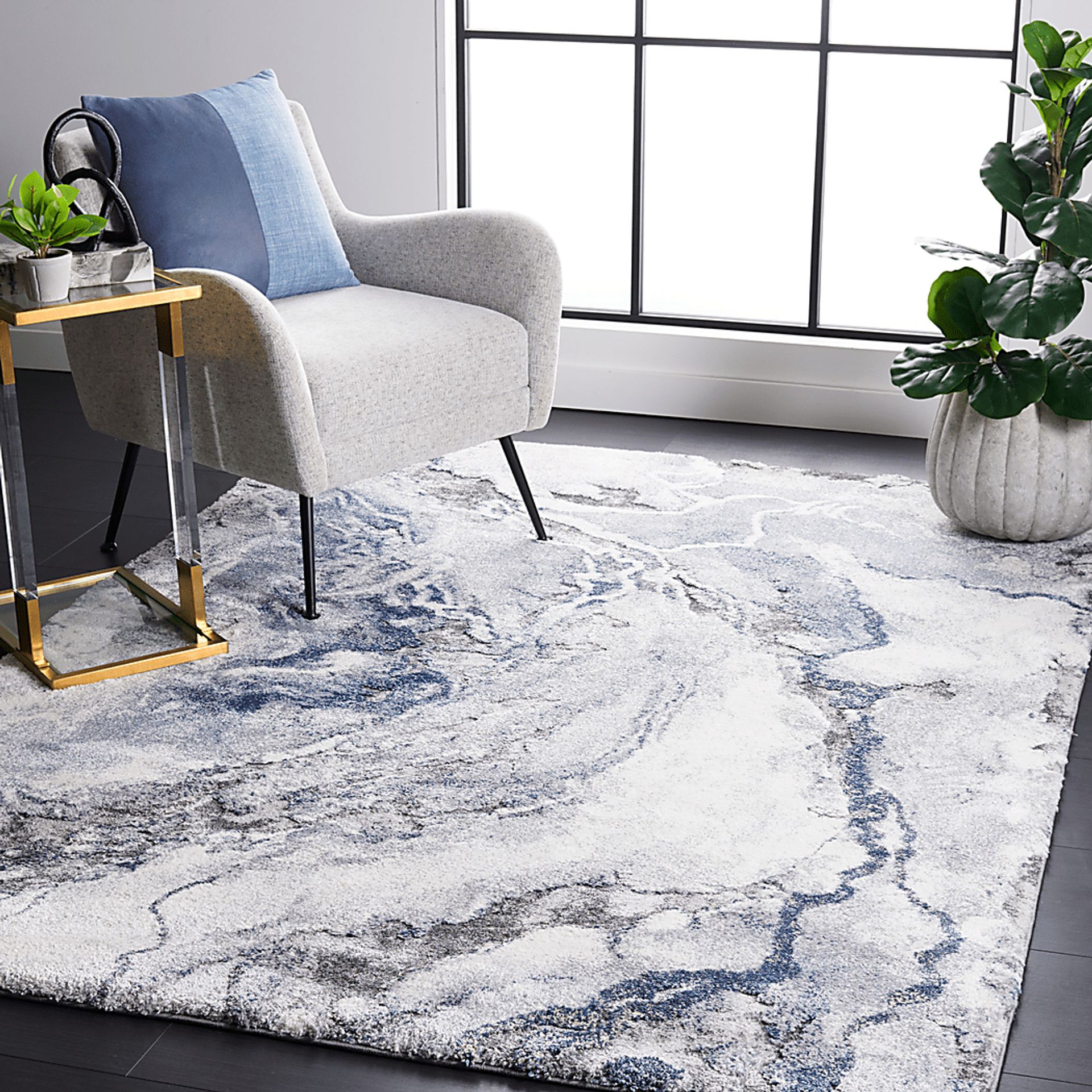 Sylas Blue 8' x 10' Rug - Image 2