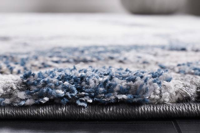 Sylas Blue 9' x 12' Rug - Thumbnail - Image 4