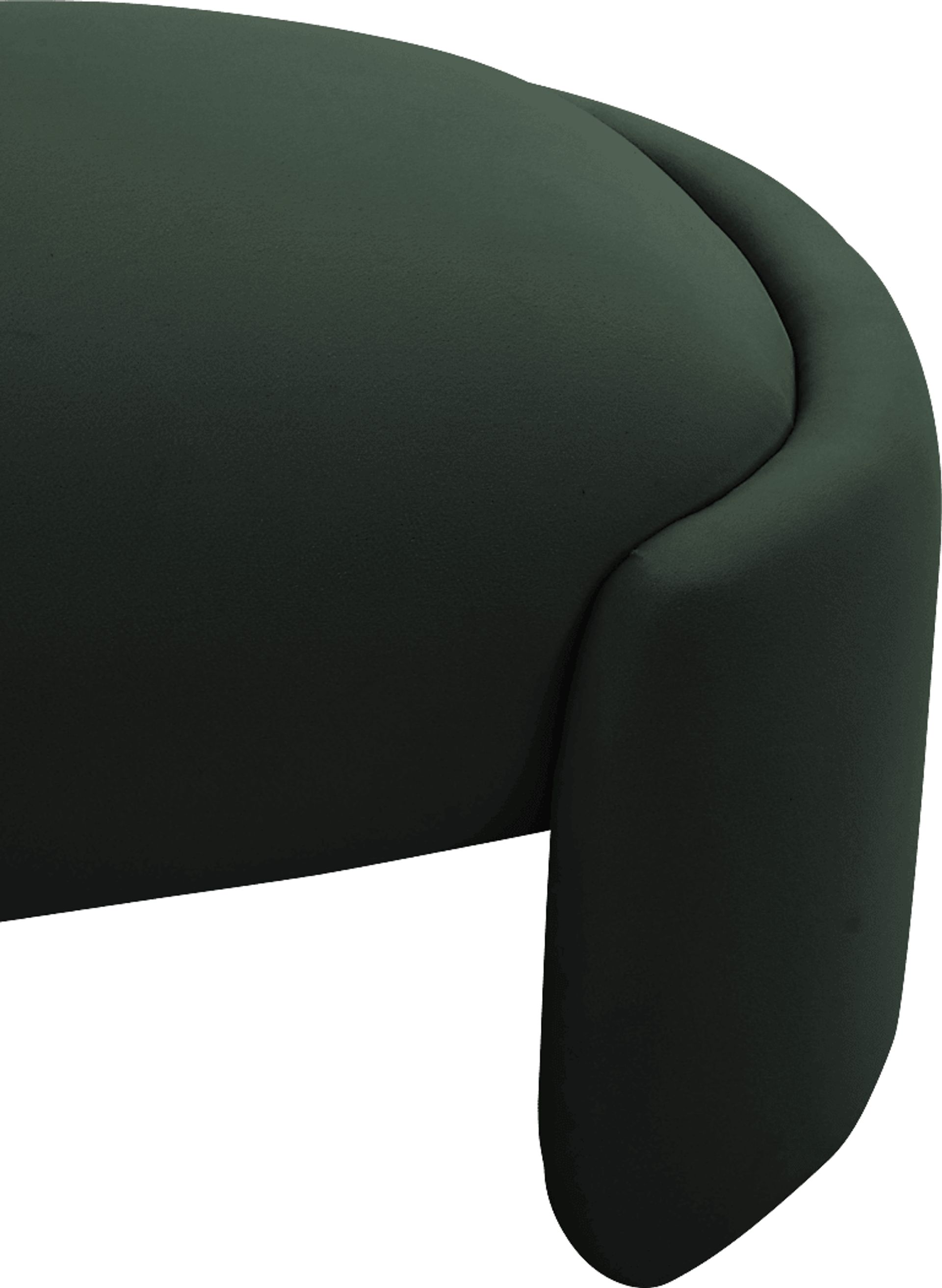 Sylvaner Forest Green Bench - Image 5