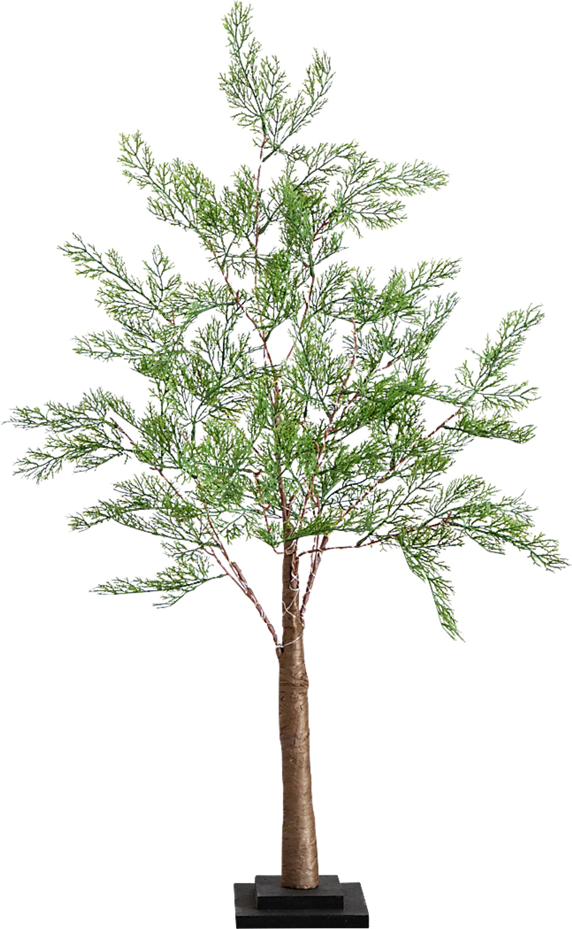 Sylvanus Green Silk Tree with Lights - Image 1