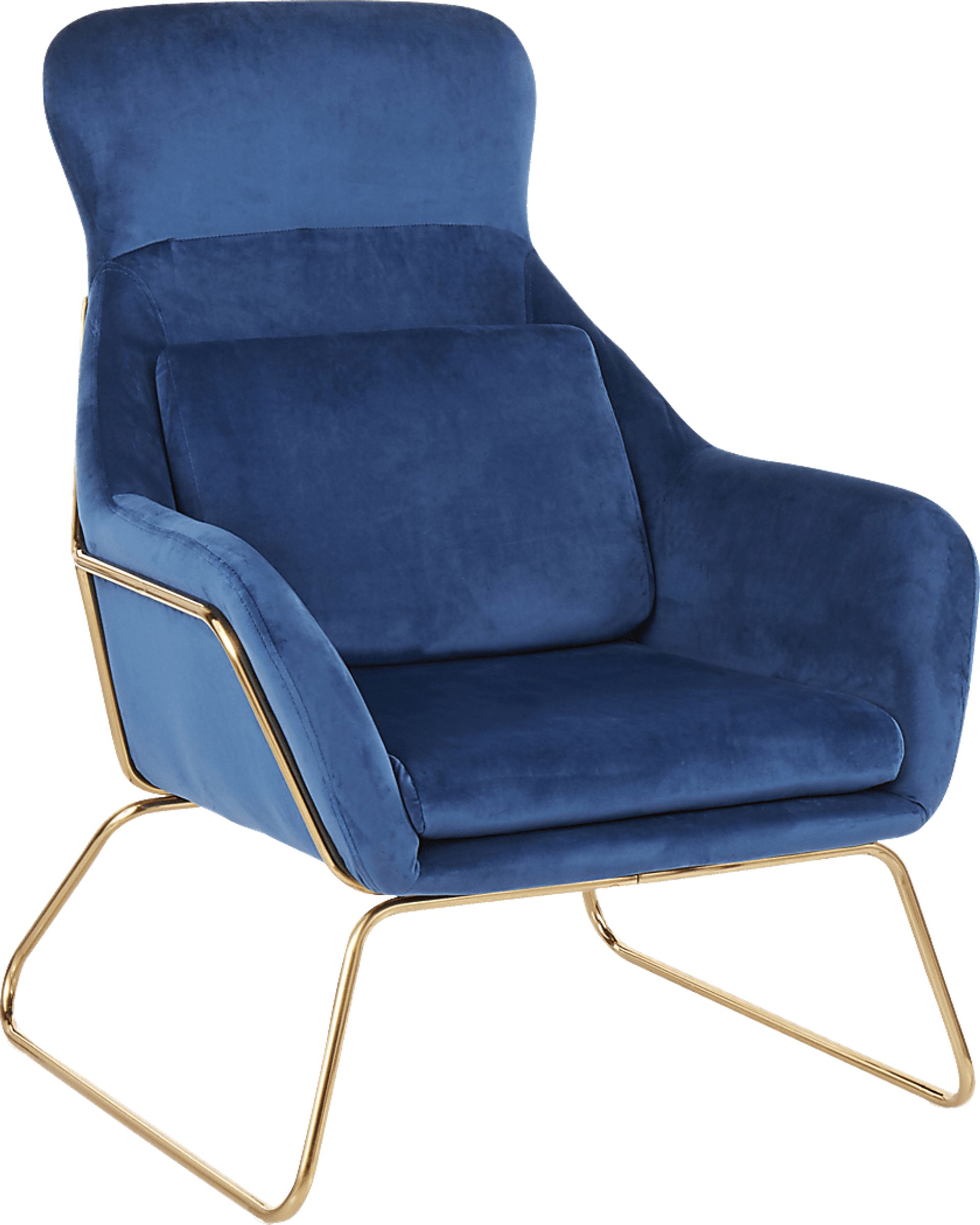 Sylvest Blue Accent Chair - Image 1