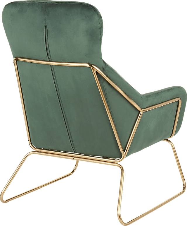 Sylvest Green Accent Chair - Thumbnail - Image 3
