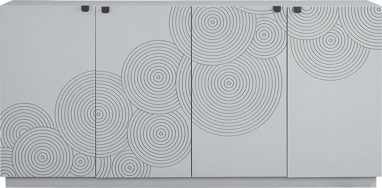 Sylvette Gray 70 in. Credenza