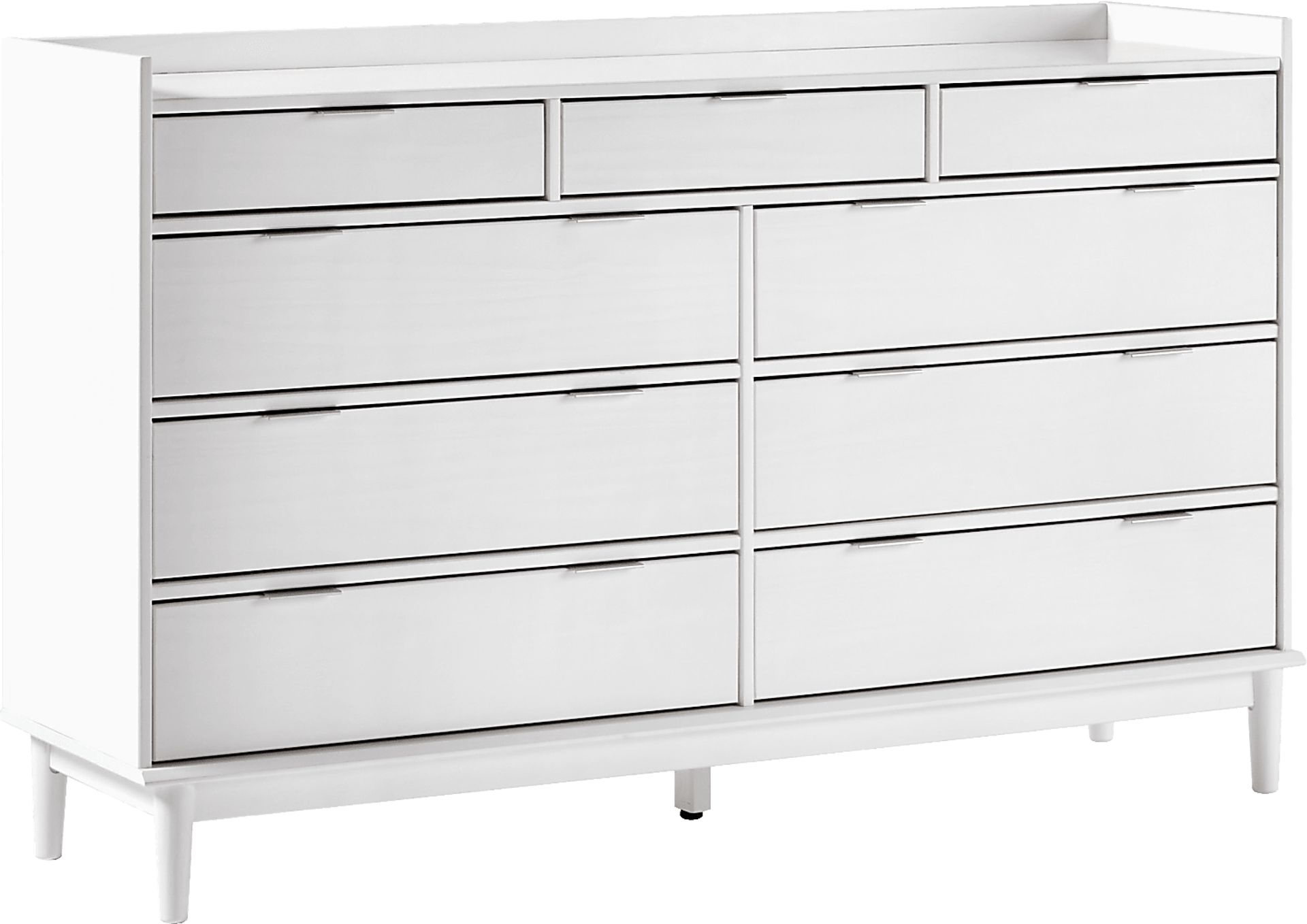 Symelo White 9 Drawer Dresser - Image 3