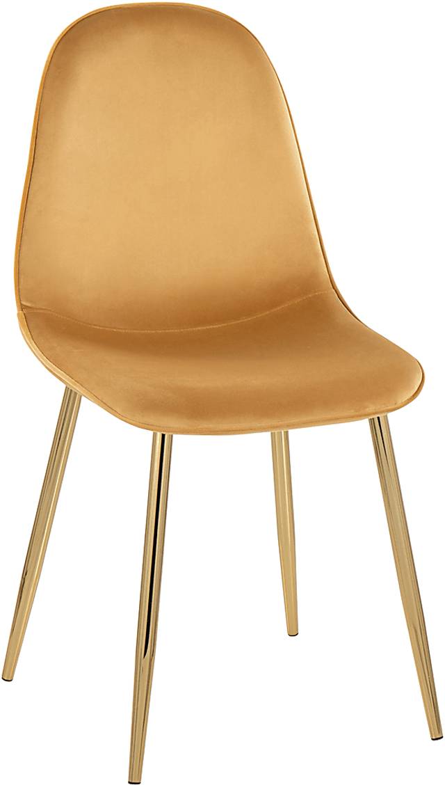 Symmes I Yellow Dining Chair Set of 2 - Thumbnail - Image 2