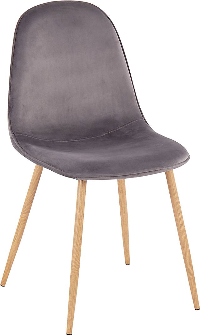 Symmes III Gray Dining Chair Set of 2 - Thumbnail - Image 2