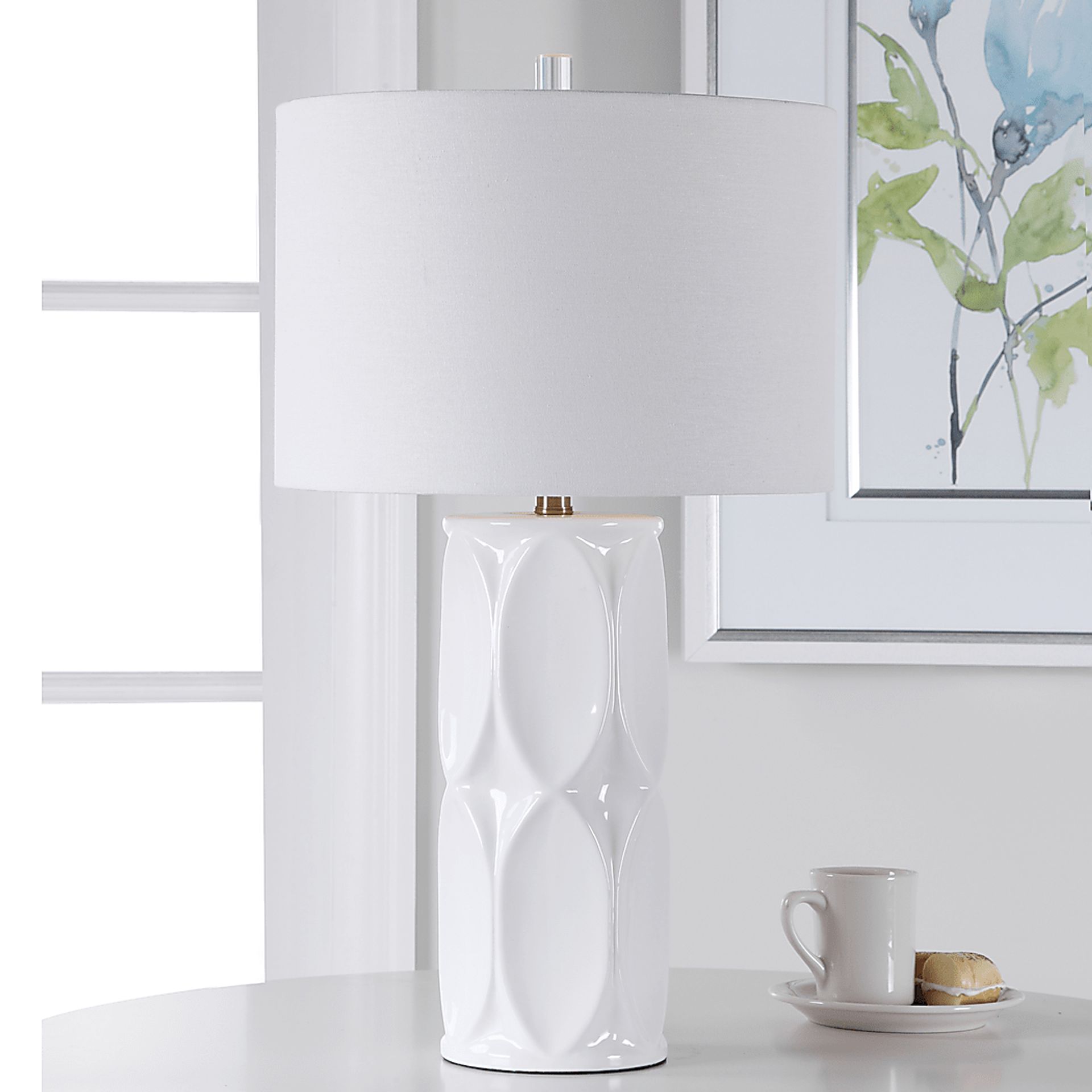 Synder Street White Lamp - Image 5
