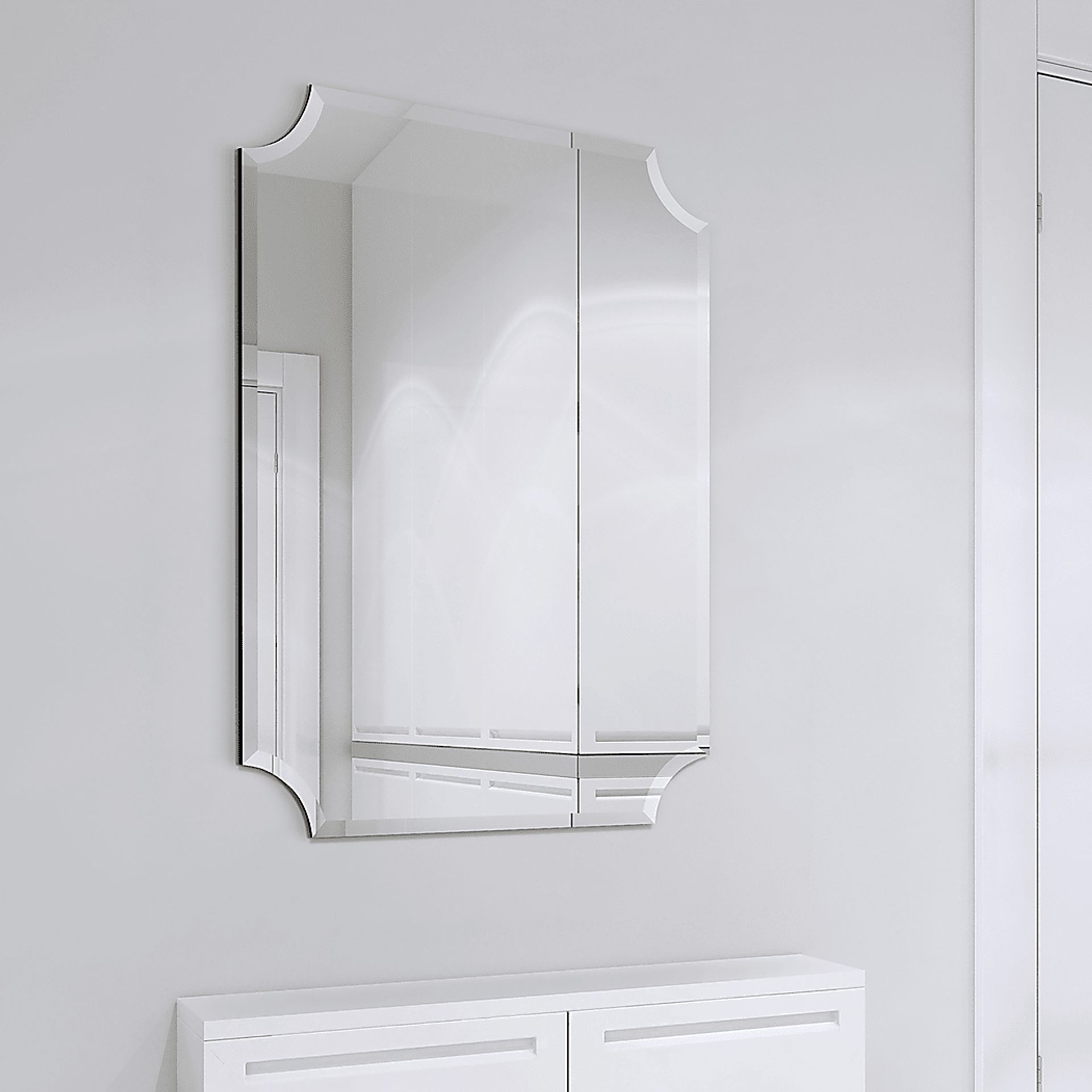 Synelle Silver Large Mirror - Image 11
