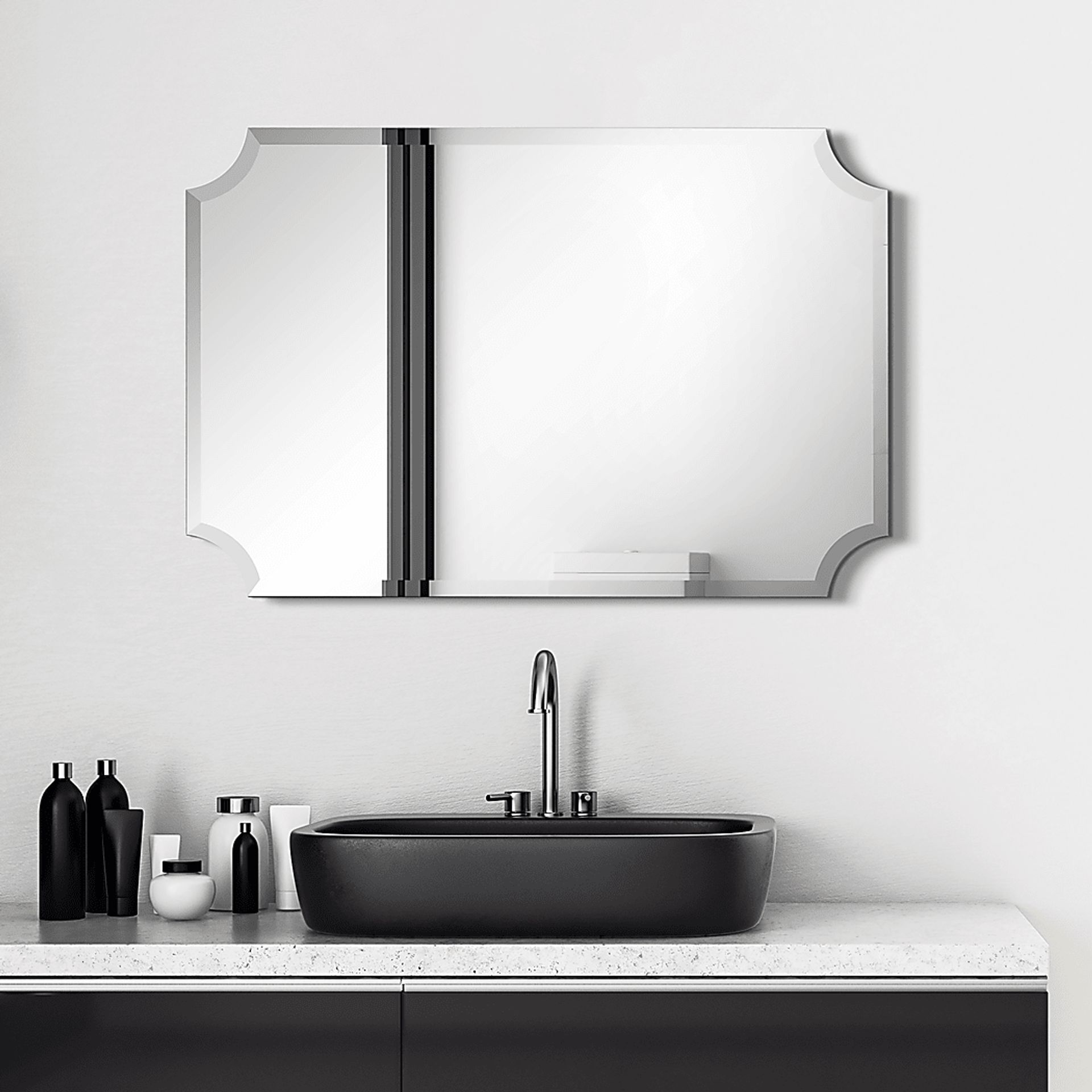 Synelle Silver Small Mirror - Image 6