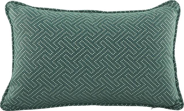 Syoto Teal Indoor/Outdoor Accent Pillow - Thumbnail - Image 1
