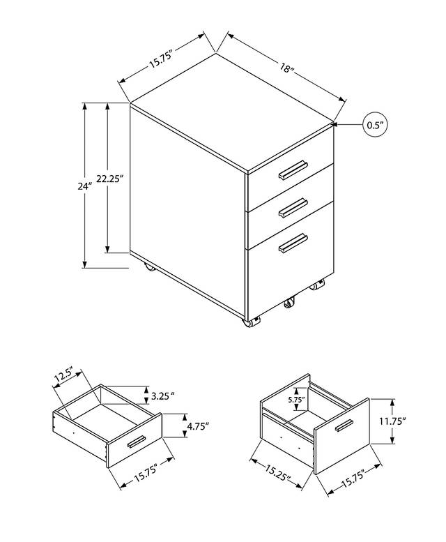 Syreeta Brown Filing Cabinet - Thumbnail - Image 5