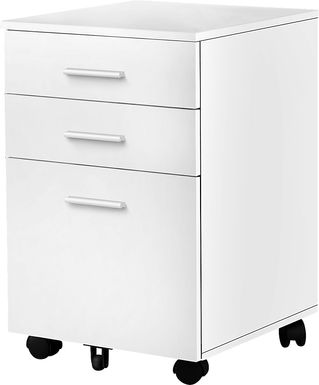 Wood Filing Cabinet for Home and Office 3 Drawer Small Rolling File Cabinet  with Locked - China Filing Cabinet, Home Office Furniture